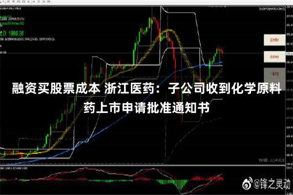 融资买股票成本 浙江医药：子公司收到化学原料药上市申请批准通知书