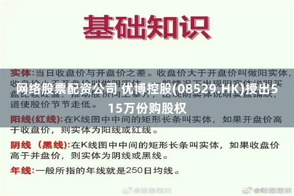 网络股票配资公司 优博控股(08529.HK)授出515万份购股权